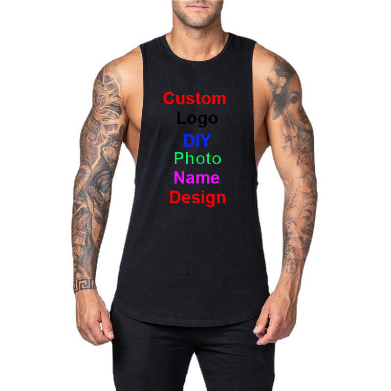 Tank Top Muscle - Мужская майка с логотипом на заказ,