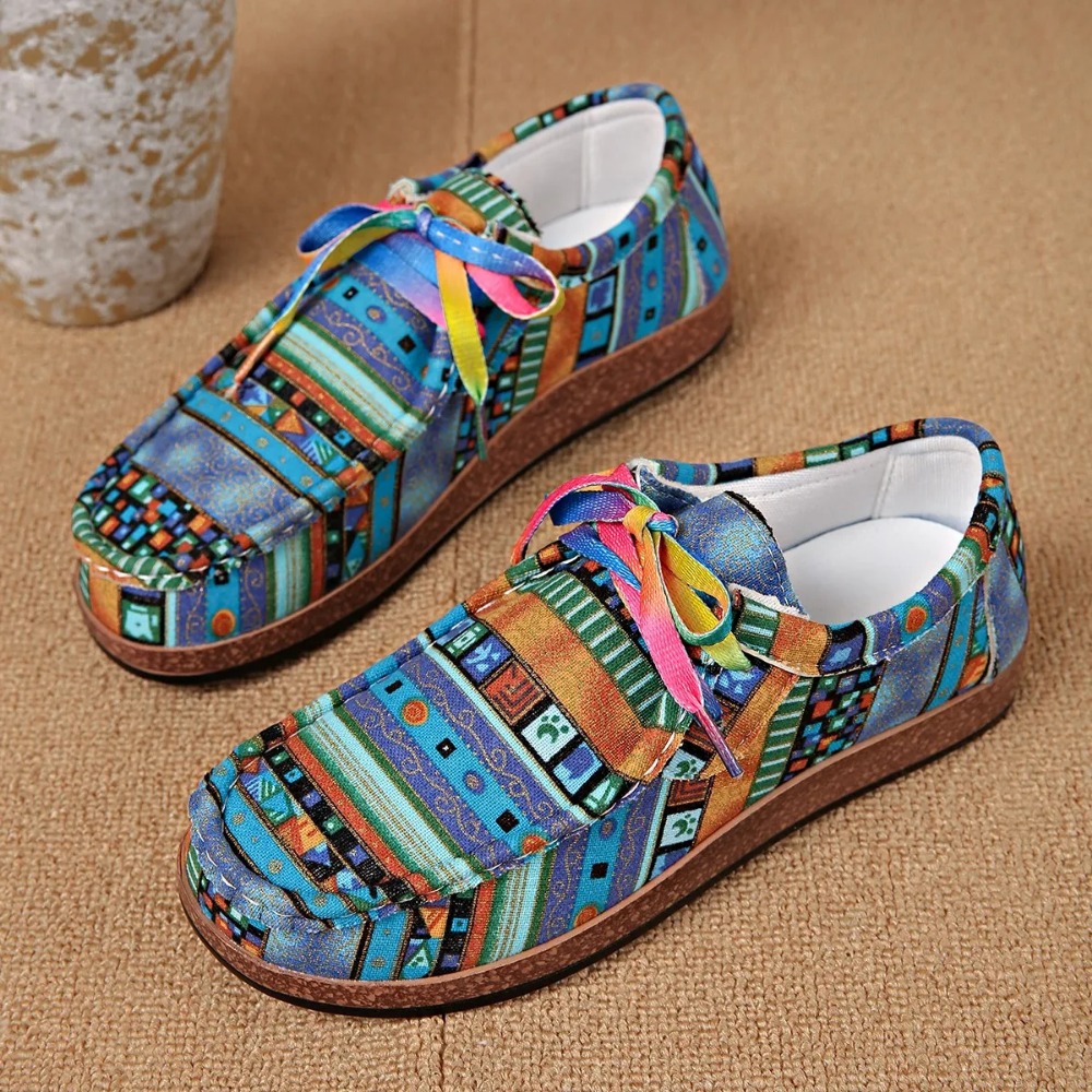Espadrille Slip On - Женские повседневные кроссовки 2026 года, модные