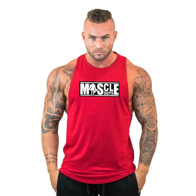 Tank Top Muscle - Мужская рубашка без рукавов для упражнений