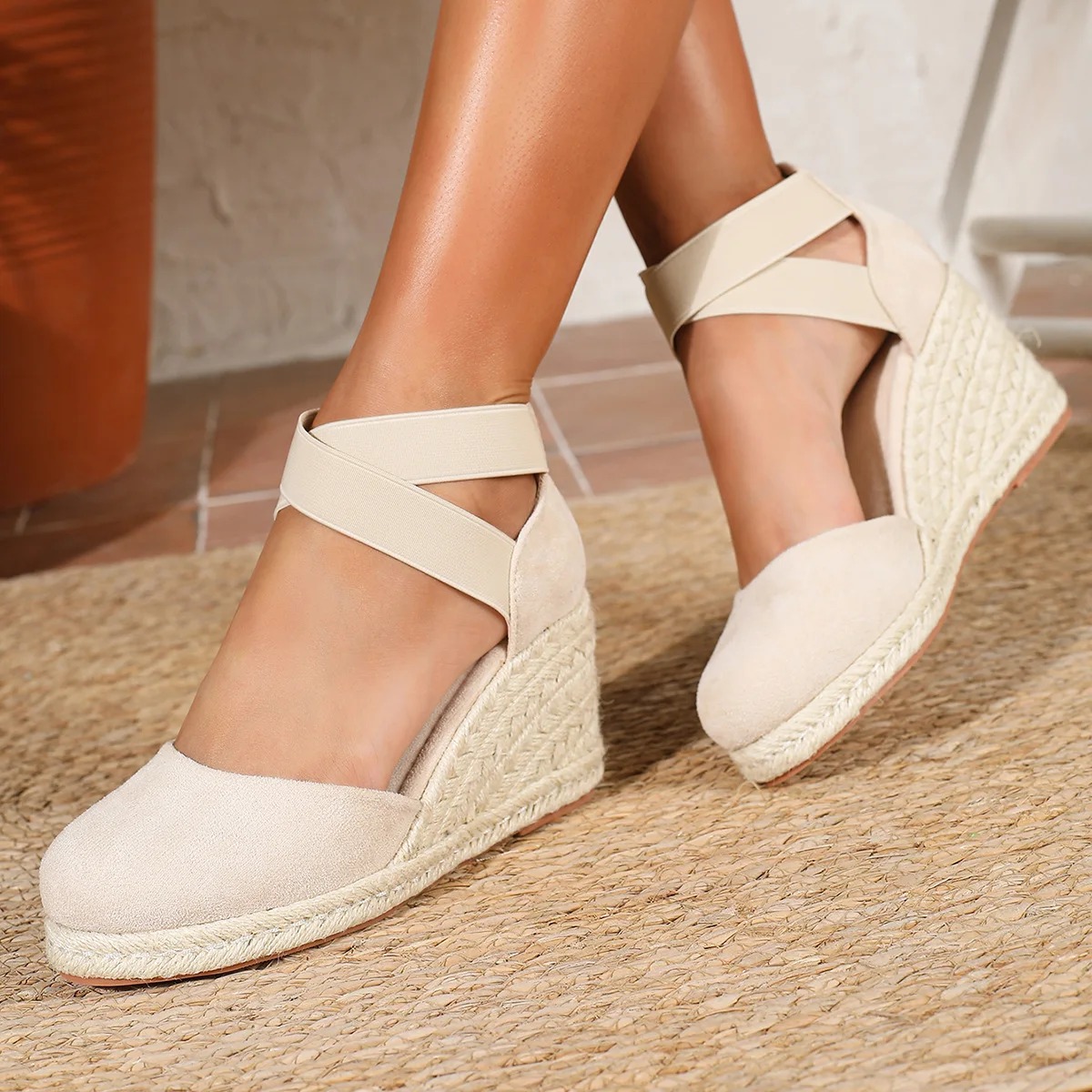 Женские эспадрильи на танкетке – обзор и цена Espadrille Slip On