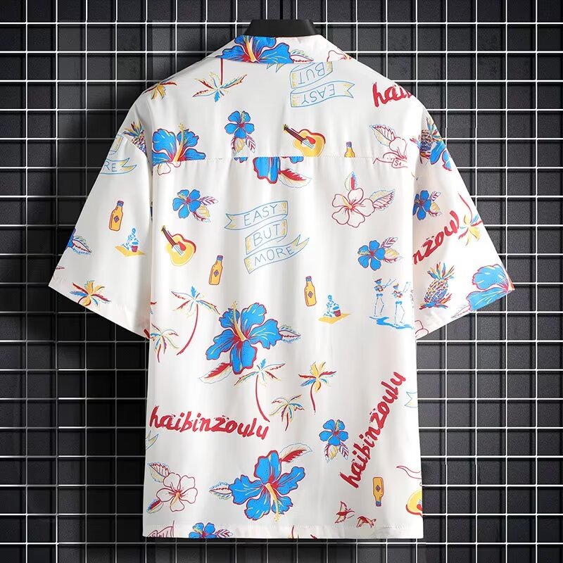 Повседневная рубашка с коротки – обзор и цена Resort Shirt Floral