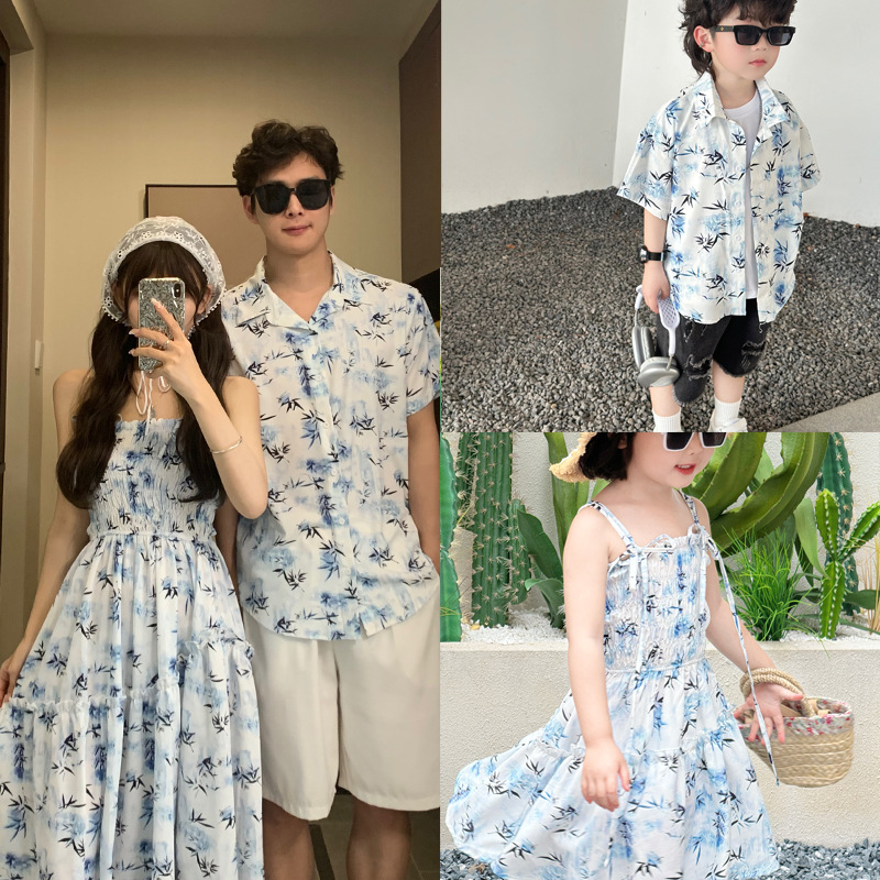 Детское пляжное платье с принт – обзор и цена Resort Shirt Floral