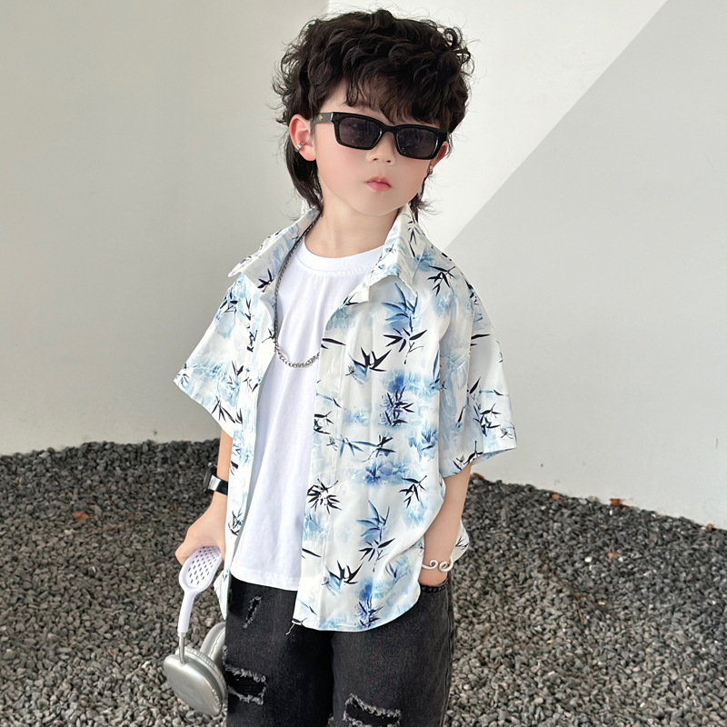 Детское пляжное платье с принт – обзор и цена Resort Shirt Floral