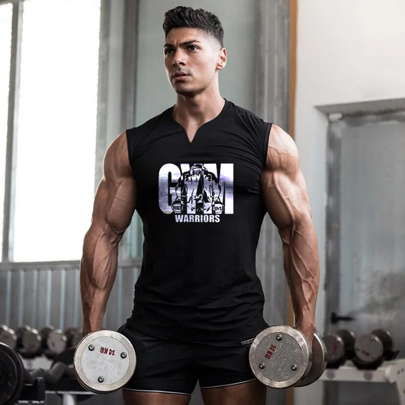 Летние жилеты для бега с v-обр – обзор и цена Tank Top Muscle