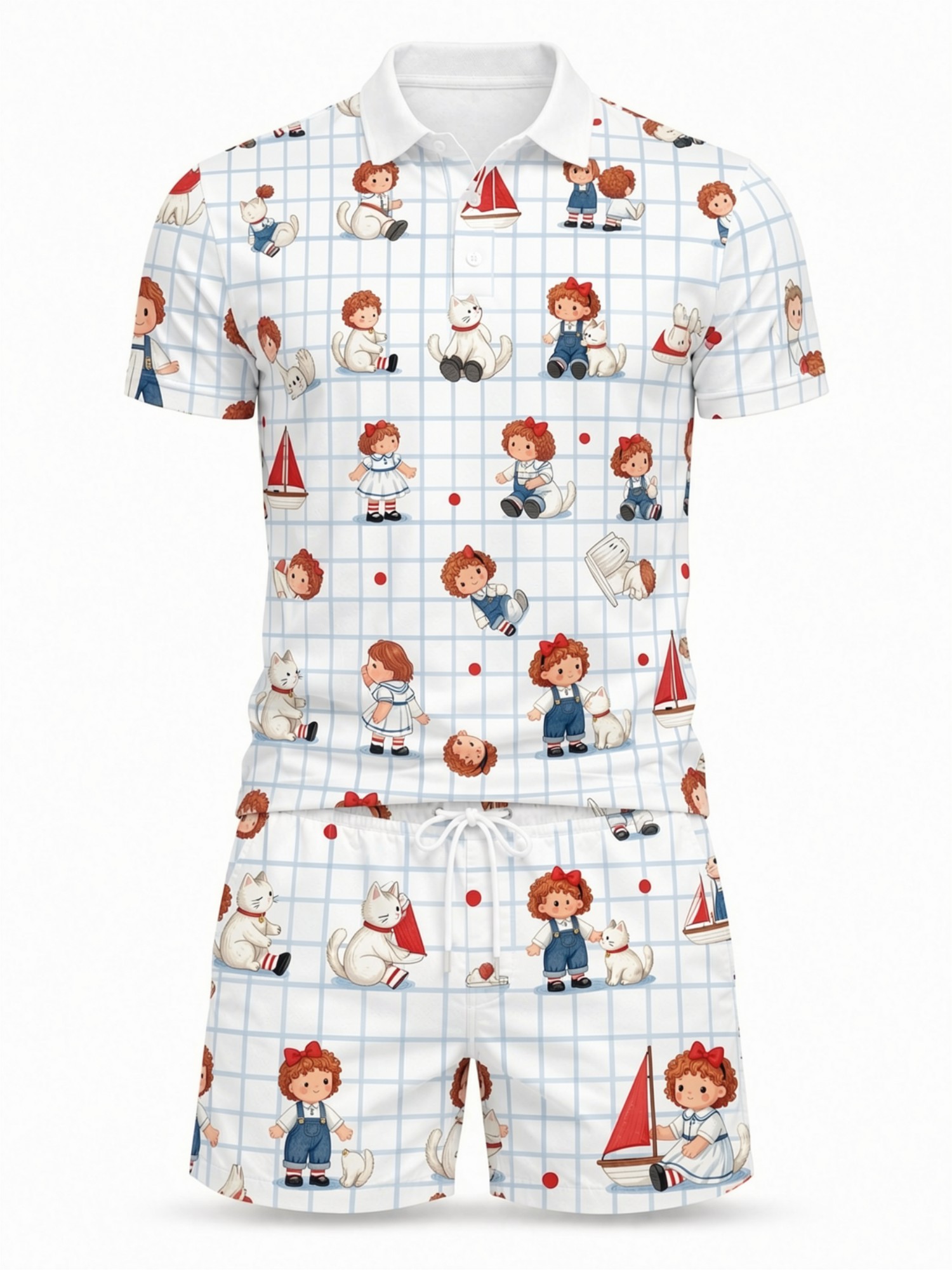 Мужской комплект: футболка-пол – обзор и цена Resort Shirt Floral